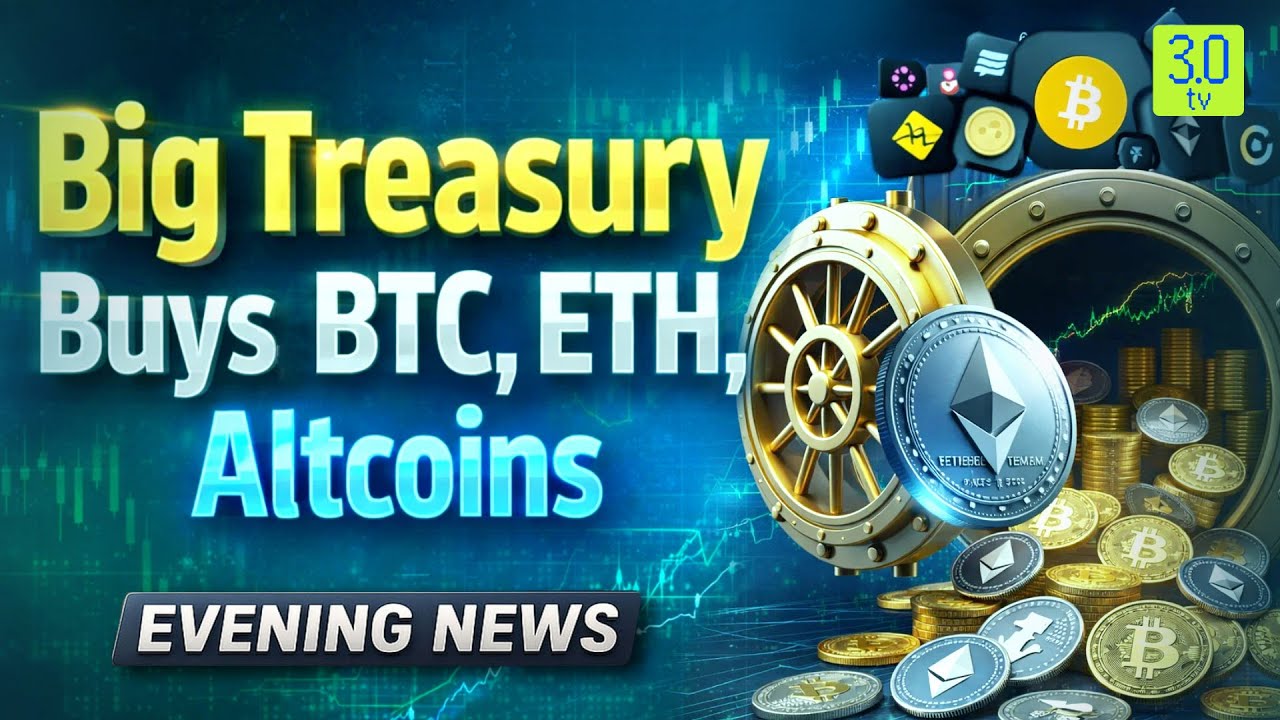 BTC Slips Below $90K, ETH Stays Above $2900 | Evening News | 3.0 TV