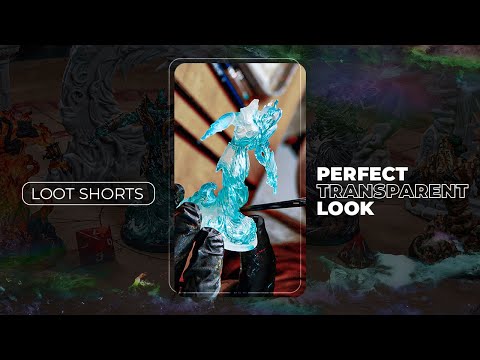 How to Achieve The PERFECT Transparent Look | Quick Painting Tutorial #Shorts