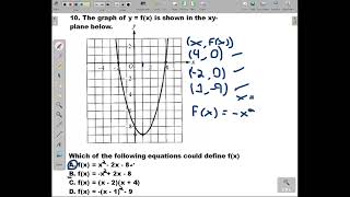 Accuplacer Advanced Problems 10 and 11