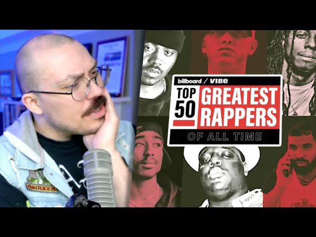Billboard's Top 50 Rappers List Isn't THAT Bad class=