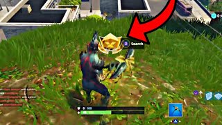 Follow The Treasure Map Found In Pleaseant Park - Fortnite Treasure Location