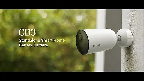 Unboxing EZVIZ CB3 2MP Standalone Smart Home Battery Outdoor Camera with 4 months battery life
