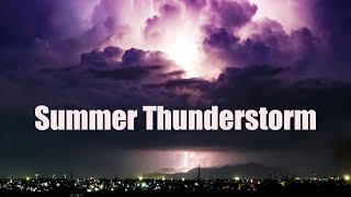 Summer thunderstorm | Lightning slow motion | Madurai, Tamilnadu, India | 4K