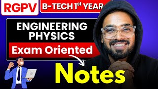 Engineering Physics Notes for Semester Exams | RGPV B.Tech 1st Year