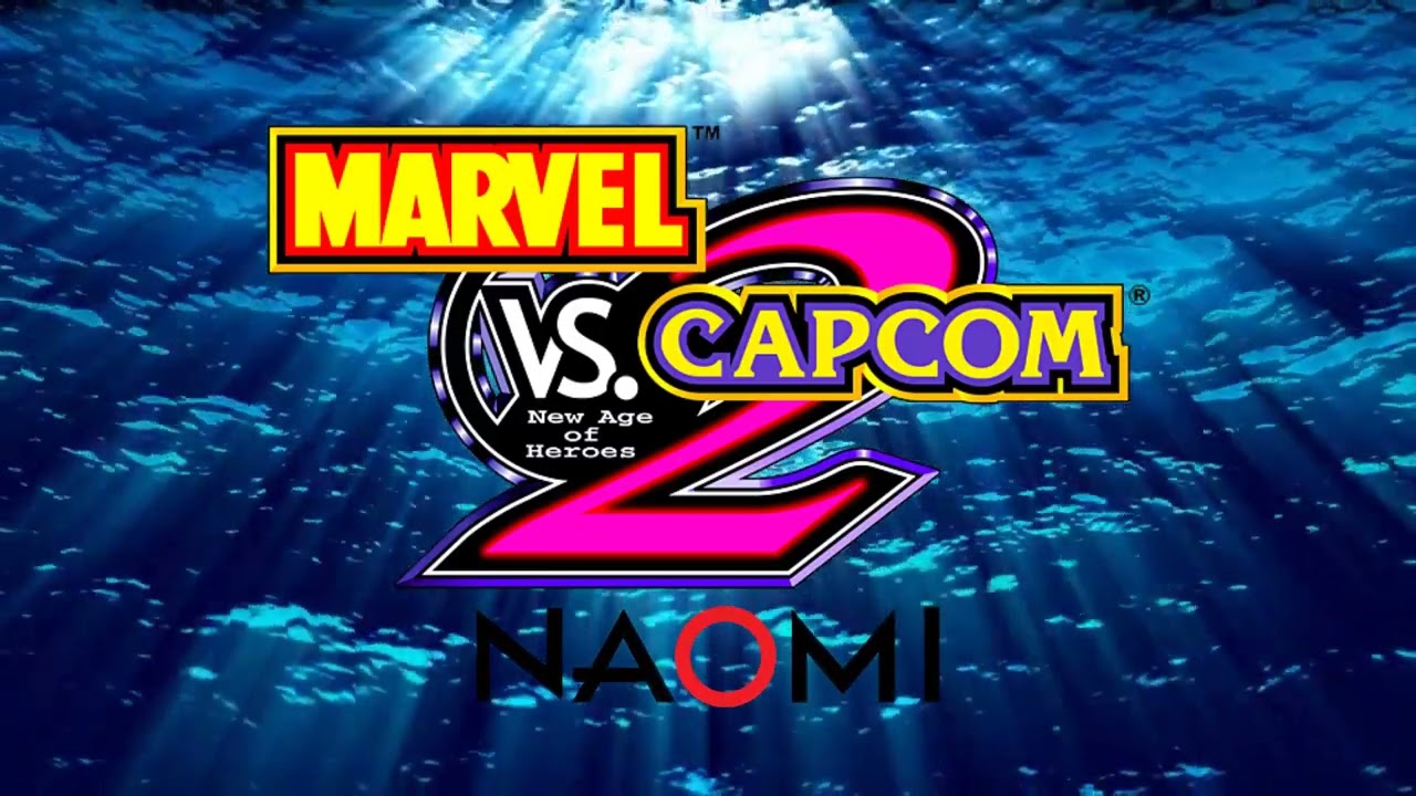 NAOMI MARVELvsCAPCOM2 マーヴルvsカプコン2 ポスター NAOMI