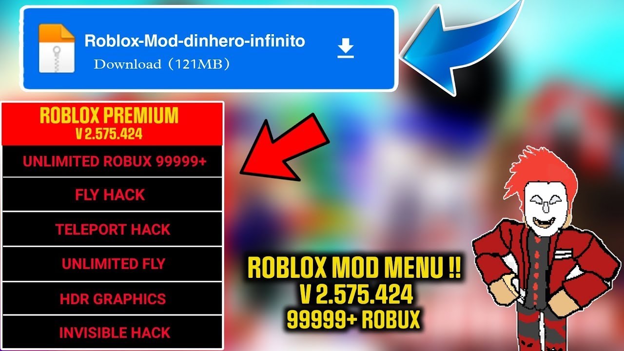 FREE ROBUX Roblox Mod Menu v2.612.532 Unlimited Robux 2024 & Speed