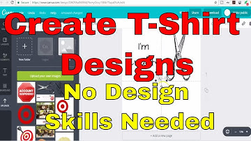 How to Design Amazon Merch or Shopify Shirts with No Graphic Design Skills Using FREE PROGRAMS