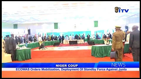 ECOWAS Orders Mobilization, Deployment Of Standby Force Against Junta