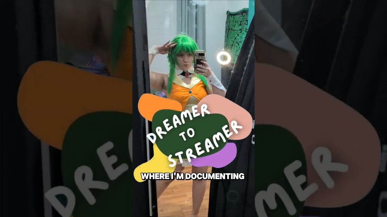 Dreamer To Streamer | A Week In The Life #streamer #dream #cosplayer