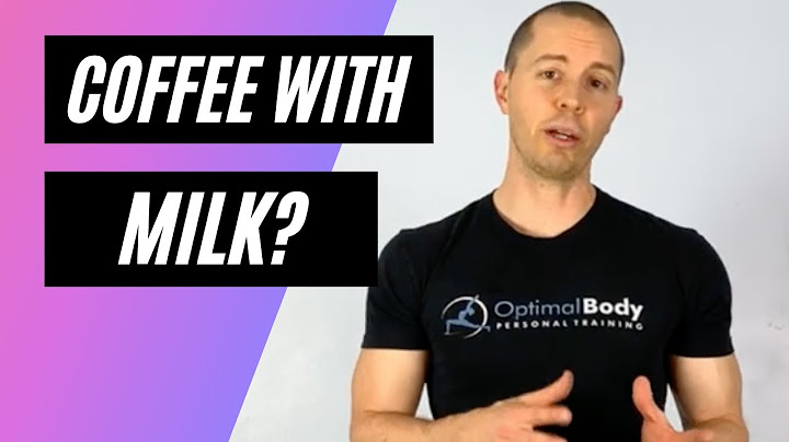 Is milk coffee good for weight loss