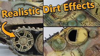 Making Realistic Dirt Effects for my Jagdtiger - Hobby Boss 1/35