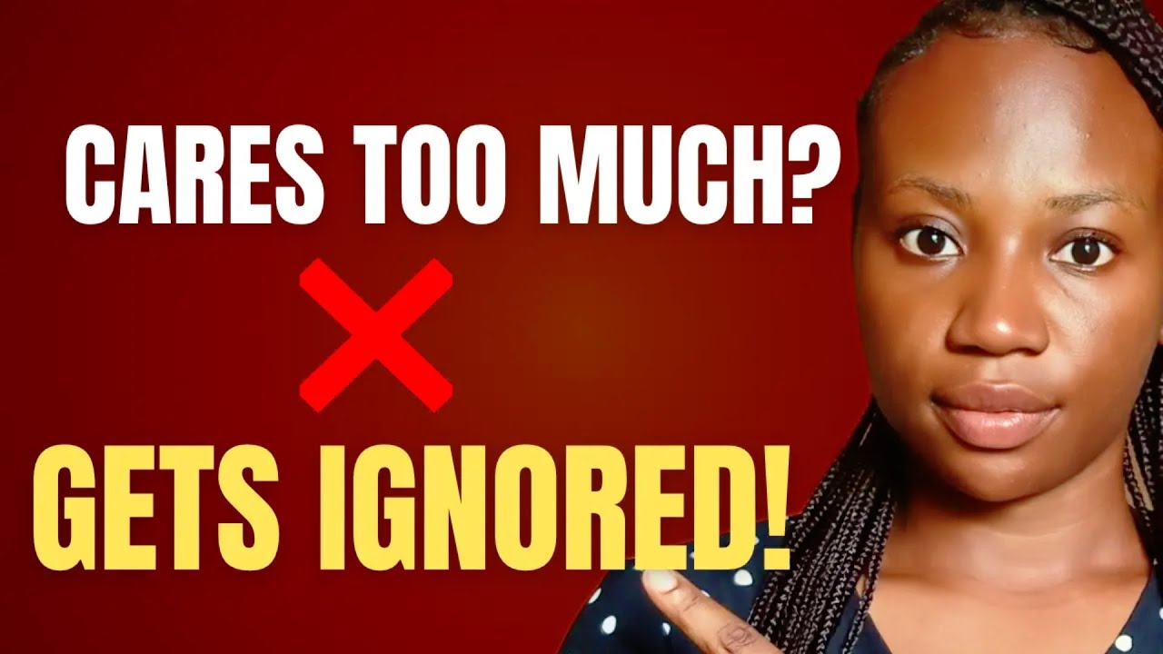 WHY men who CARE LESS get MORE RESPECT - YouTube