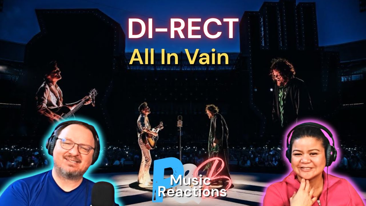 DI-RECT «All In Vain» | Стадион «De Kuip», Роттердам, прямая трансляция, 2025 | Реакция пар!