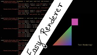 A Quick, Easy and Extendable OpenGL Renderer in 250 LOC!