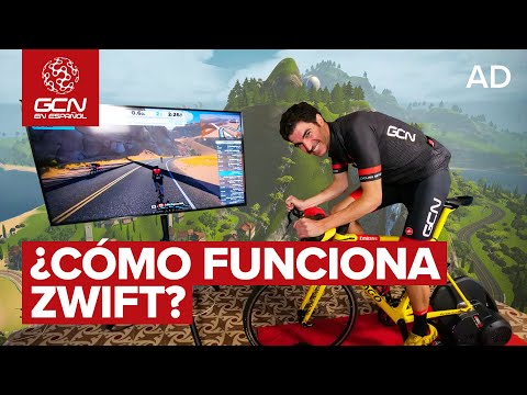 Video: Carreras en Zwift: entrenamiento Turbo como juego de computadora