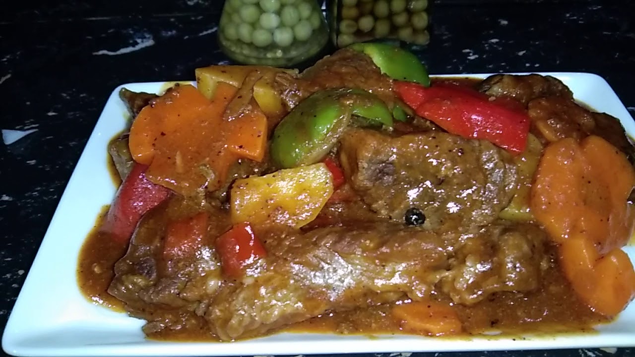 My spicy beef caldereta 🌶️🌶️ beef stew - YouTube