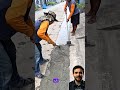 إبداع في إعادة الأسفلت بعد تركيب الكابل الكهربائي إبداع البناء عمال شرفاء عالم التطور والذكاء