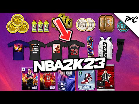 FIRST LOOK At In Game Items For Buying NBA 2K23