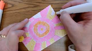1st Grade Printmaking Marker Warhol