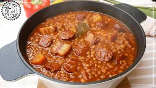 LENTEJAS con CHORIZO 🍲😱 | 3 TRUCOS de ABUELA para que queden PERFECTAS