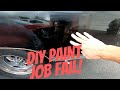 TOTAL FAILURE!!  How NOT to paint your car.