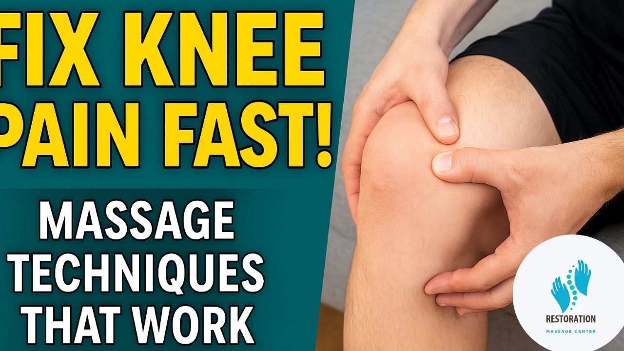 "Massage Techniques to Relieve Knee Pain Fast!"