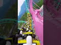 The Baoquan roller Coaster is so crazy Speeding along the cliff my adrenaline surges to th