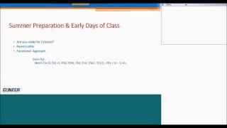 Confer Mentoring - AP® Calculus  Presented by Deborah Britt