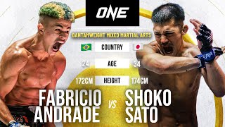 BANTAMWEIGHT BRAWL 😳 Fabricio Andrade vs. Shoko Sato | Full Fight