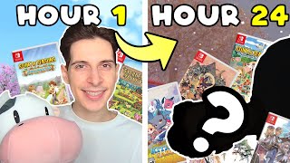 Im Playing Farming Games for 24 Hours @JoshGamingGarden
