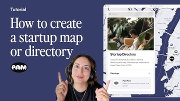 How to create a startup map or directory
