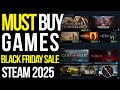 Best BLACK FRIDAY Deals on STEAM - Steam Sale 2025 Cheap Discounted Games!