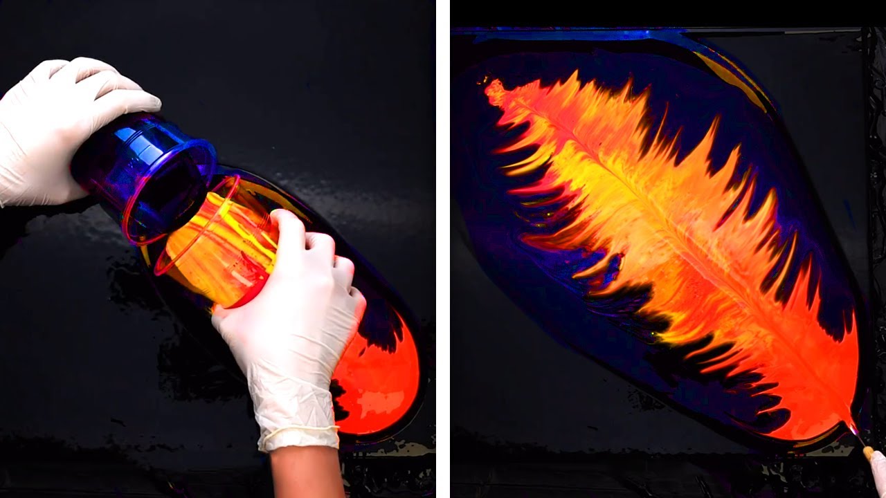 45 FANTASTISCHE MALTECHNIKEN, DIE DU AUSPROBIEREN MUSST - YouTube