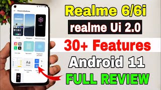 Realme 6 & 6i realme Ui 2.0 update new features, Android 11 | AOD, game space | realme 6 new update