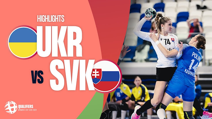 Ukraine vs Slovakia | HIGHLIGHTS | Round 2 | Women's EHF EURO 2024 Qualifiers