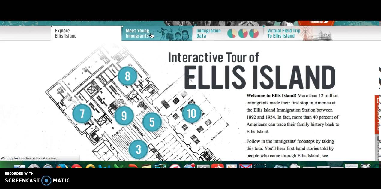 ellis island tour scholastic