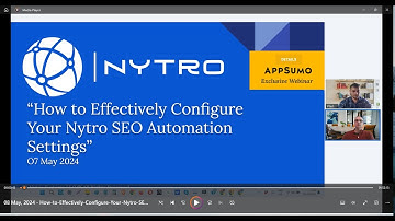 How to Effectively Configure Your Nytro SEO Automation Settings - 08 May, 2024