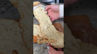 How to Make Easy Ciabatta Bread Rolls #shorts