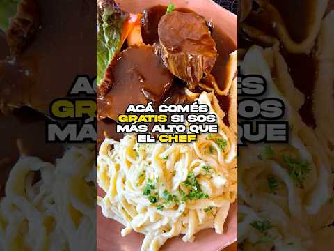 Acรก comรฉs GRATIS si sos MรS ALTO que el CHEF