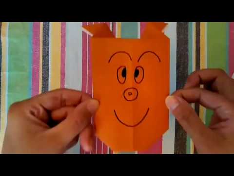 アンパンマン編 可愛いチーズを折り紙で折ってみました Youtube