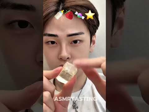 Emoji eating asmr #mukbang #food #asmrfood