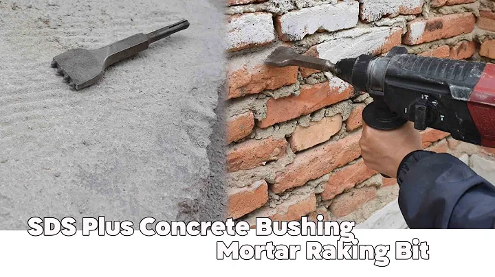 4tips sds plus mortar raking bushing bit