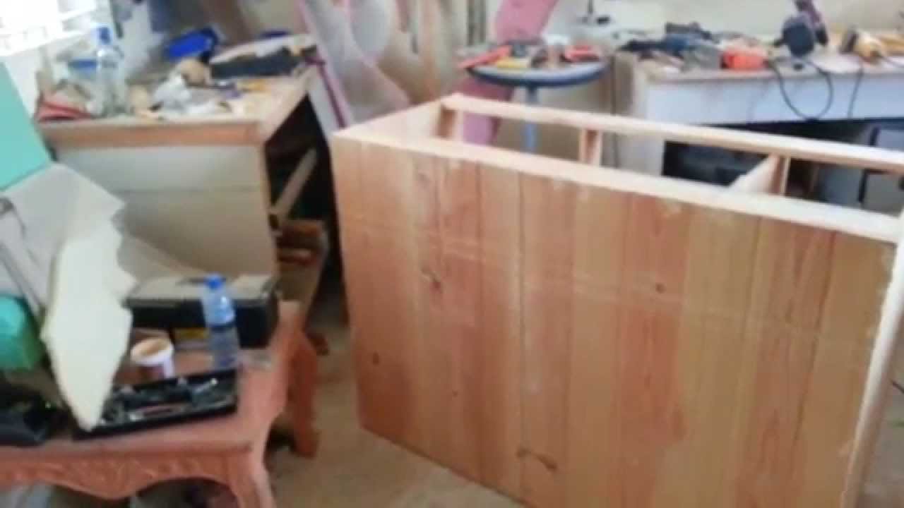 HOW TO BUILD A KITCHEN ISLAND ,part 1 - YouTube