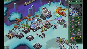 8-bit Invaders 4v4 Multiplayer Gameplay