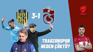 Trabzonspor neden çöktü? Ankaragücü 3-1 Trabzonspor