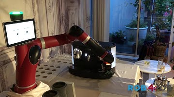 Collaborative robot making coffee @SOHO