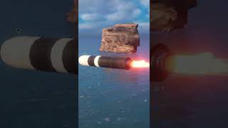Trident Ii Missile Launch From Ohio-Class Submarine