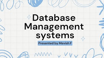 Database management | Introduction | DBMS #dbms #dbmstutorials #databasemanagementsystems