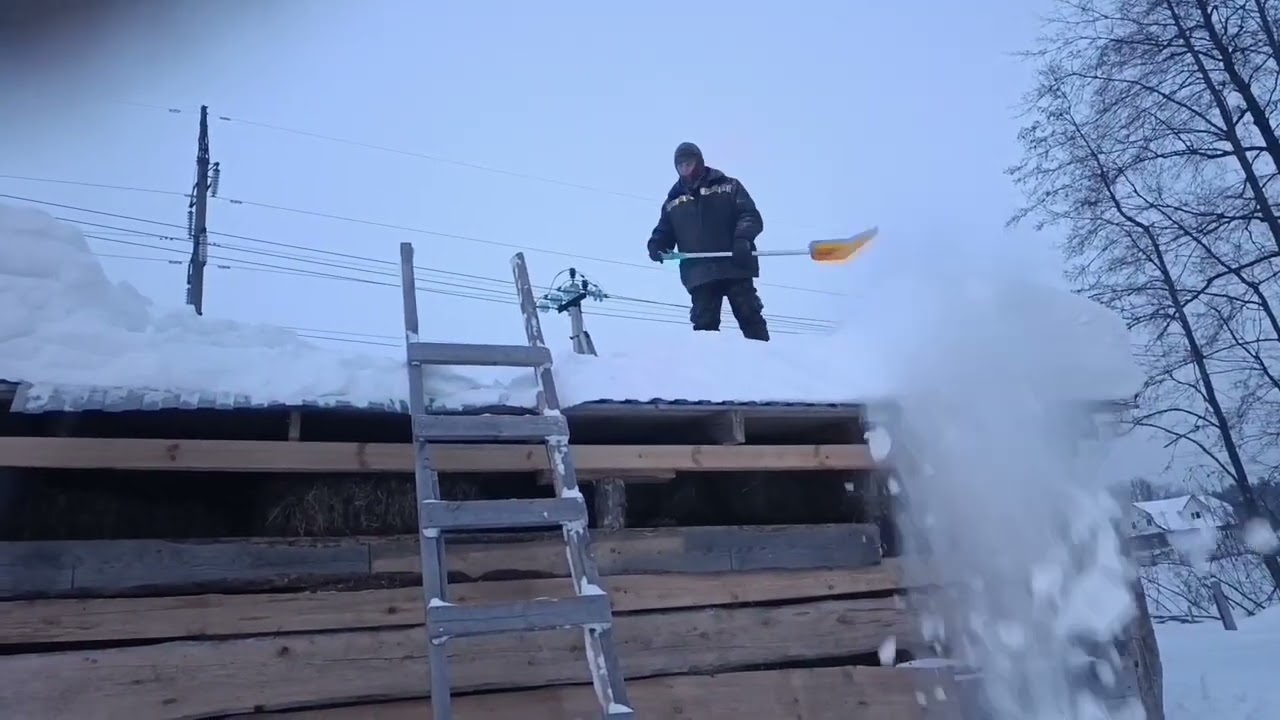 Снежное бедствие❄️❄️❄️