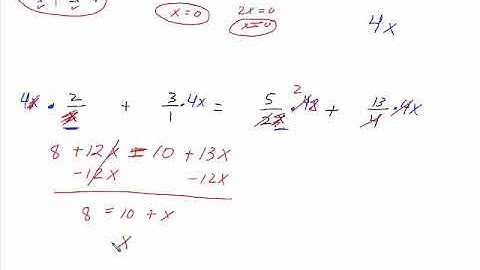 MAC 1105 section 1.2 part 2 (solve rational equations packet p. 2, 3)